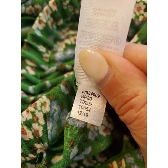 NWT Rayon Loft Popover top Large‎ - Picture 4 of 6